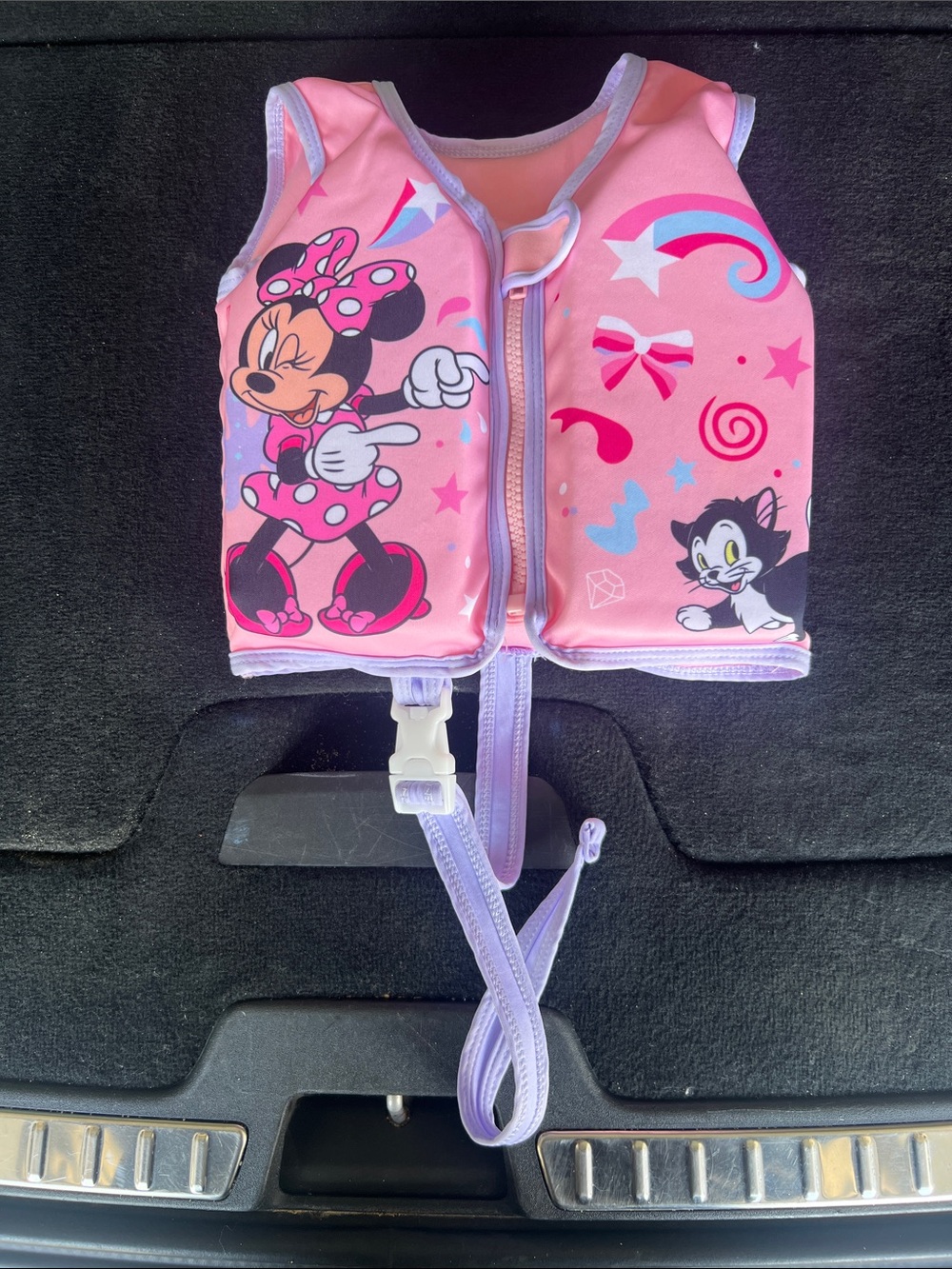 Disney Minnie Mouse Pink & Purple Kids Swim Vest #C-2
